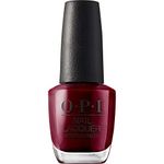 OPI Classic Nail Polish | Long-Lasting Luxury Nail Varnish | Original High-Performance | Malaga Wine, 15 ml