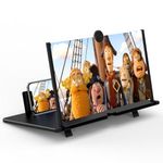3D HD Screen Magnifier & Phone Holder – Screen Expander and Amplifier for All Smartphones with Eye Protection