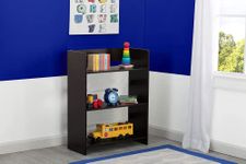 Callas Engineered Wood Bookcase with Set of 3 Shelves | Books Storage Organizer for Kids | Multi-Purpose Shelves for Books Storage | Perfect for Home, Office, Play Schools & Kindergarten | BR-03-Black