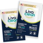 LivaClean (72 Count, 2 Pack) Hydrocolloid Patches w/Salicylic Acid - Hydrocolloid Patch, Face Hydrocolloid Patches, Overnight Face Patches