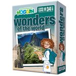 Professor Noggin's Wonders of The World Trivia Card Game - an Educational Trivia Based Card Game for Kids - Trivia, True or False, and Multiple Choice - Ages 7+ - Contains 30 Trivia Cards