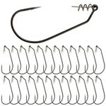 Reaction Tackle Swimbait Hooks - 4/0 (25-Pack)