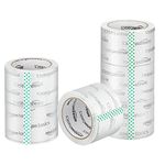 Amazon Basics Extra-Wide Moving and Storage Packaging Tape, 7.2cm x 50m, Crystal Clear, 6-Pack