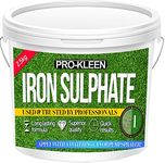 Pro-Kleen 2.5 KG PREMIUM Iron Sulphate (Makes up to 2500L When Diluted & Covers up to 2500m2) - Iron Lawn Conditioner and Turf Hardener. Dry Powder soluble in water