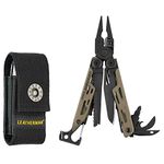 LEATHERMAN, Signal, 19-in-1 Multi-tool for Outdoors, Camping, Hiking, Fishing, Survival, Durable & Lightweight EDC, Made in the USA, Coyote Tan with Nylon Sheath