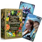 Journey to Oz & Wonderland Tarot (Classic) – 82 Uniquely Illustrated Major/Minor Arcana Cards, Full Guidebook, Art, Meditation, Magnetic Box, Oracle - Washington State USA – Mystic Madness Tarot Co.