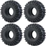 RCLIONS 4PCS 1.9inch RC Crawler Tir