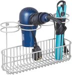 mDesign Hair Dryer Holder – Bathroo