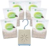 Stay Away Rodent Repellent Pest Control Scent Pouches - All Natural, Environmentally Friendly, No Mess (6-Pack + Extended Release Pouch Pod)