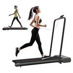 Panana Treadmill Under Desk Treadmill Walking Running Machine for Home Use, Foldable Treadmill with LED Monitor and Remote Control, 220 Weight Capacity