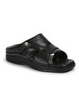 LIBERTY MEN 2050-802 BLACK SLIPPER - 6 UK