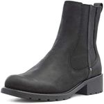 Clarks Women's Slip-On Boots Orinoco Club Black Leather, 6 UK
