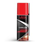 Vista Auto Care Chain Lube 150ml (98g) | All Weather Aerosol Chain Lube Spray For All Bikes and Motorcycles | Lubrication and Protection From Wear and Corrosion