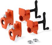 PONY 2-Pack 50 Wood Gluing Pipe Clamp Fixture for 3/4 Inch Black Pipe