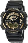 CASIO AEQ110BW-9A Unisex Black/Gold