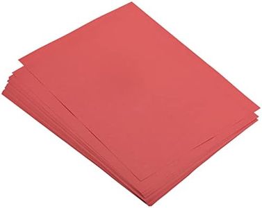 MECCANIXITY 25 Sheets Colored Copy Paper 8 1/2 Inch Printer Paper 80gsm Bright Red for Office Printing, Document Copying, Invitations, Forms, Art Projects