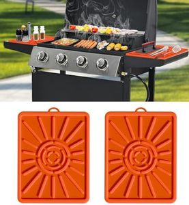 Silicone Grill Mat for Outdoor Grill Blackstone, Griddle Mat Barbeque Grill Accessories Tools Kitchen Counter Spatula Mat BBQ Side Shelf Mat Grill Pad for Blackstone Griddle Accessories