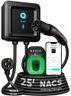 EVIQO NACS Charger for Tesla 40 Amp 240V Plug-in Level 2 EV Charger w NEMA 14-50 Plug, Wall EV Charger Level 2, 25ft Cable, WiFi (2.4 GHz) Smart App Weatherproof Outdoor (IP66,NEMA 4) UL ETL Certified