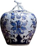 Ceramic Vase Blue and White Porcela