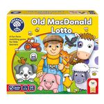 Orchard Toys Old Macdonald Lotto, A Farm Themed Memory Game, For Children Age 2-6, Perfect First Game, Party Gift, Educational Toy