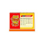 ESCAPER Good Things Motivational Desk Calendar 2024 with Quotes (Pack of 10 Units) 12 Monthly Pages with Thick Paper Twin-Wire Binding for New Year Daily Planning (A5 Size, 8.5" x 5.5")