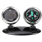 Compass Thermometer For Car