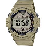 Casio Standard Digital Men's Watch AE-1500WH-5AV with Casio Box Overseas Model, Beige