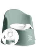 BabyBjörn Potty Training Bundle, Deep Green/White