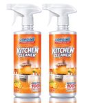 Kitchen Cleaning Spray | Chimney Oven Gas Stove Sink Oil Stain Remover All Purpose Foam Degreaser Spray | Cleaner Spray (PACK OF 2)