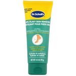 Dr. Scholl's Ultra Exfoliating Foot Cream, Hydrates and Exfoliates Extremely Dry Skin, 100 grams