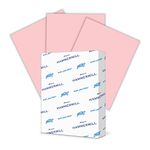 Hammermill Colored Paper, 20 lb Pink Printer Paper, 8.5 x 11 - 1 Ream (500 Sheets) - 99.99% Jam-Free, Pastel Paper