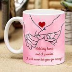 ME & YOU Romantic Gift for Wife/Husband/Girlfriend/Boyfriend | Printed Coffee Mug for Birthday, Anniversary Gift, Valentine's Day Gift for Someone Special (325 Ml)