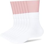 Ait fish Women's 100% Cotton Ankle Socks Quarter Crew Socks Casual