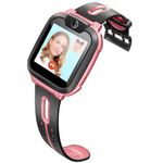 imoo Watch Phone Z1 Kids Smart Watch, Kids Smartwatch Phone with Long-lasting Video & Phone Call, Kids GPS Watch with Real-time Locating & IPX8 Water-Resistance (Red)