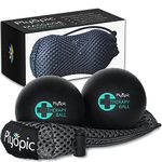 Back Massage Balls - Incl. Peanut Ball Bag | Deep Tissue Massage Balls for Myofascial Release & Trigger Point Therapy - 3in1 Set for Muscle Recovery from Pain, Tension & Tightness