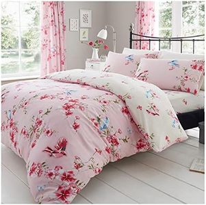 Gaveno Cavailia 11147565 - Set lussuoso con copripiumino e federa, in poliestere, cotone, rosa, king size, colore: Rosa (230 x 220cm)