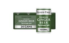 Fever-Tree Refreshingly Light Ginger Beer 24x150ml