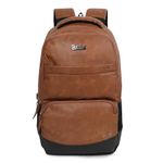 HOT SHOT BAGS VINTAGE SERIES 1395 32L FAUX LEATHER WATER RESISTANT ANTI THEFT LAPTOP BACKPACK | OFFICE BACKPACK | COLLEGE BACKPACK