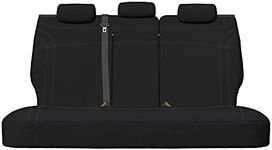 Sperling Custom Black Rear Neoprene Seat Cover Compatible with Toyota Prado 120S 2003-2009