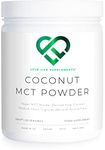 Coconut MCT Powder by LLS | 300g - 30 Servings | MCT Oil Powder High in Healthy Fats and Fibre | 0g Carbs | Perfect for Keto Diet | Completely Vegan | Love Life Supplements