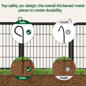 Yaheetech 6-Panel Dog Playpen – Indoor/Outdoor Pet Fence