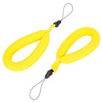 Waterproof Camera Float, Waterproof Float Strap for Underwater Camera and Waterproof Life Pouch Case for Waterproof Underwater Camera Camcorders Phones (2020,Yellow)