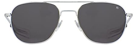 AO Eyewear Original Pilot Sunglasses - Glass SkyMaster Lenses - Bayonet Temple - Non-Polarized