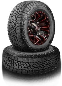 Set of 2 (TWO) Mastertrack BADLANDS AT All Terrain 265/65R18 114H SUV Tires + 3-Year Road Hazard Warranty Included - 265/65R18(Tire Only)-UTQG 620AB