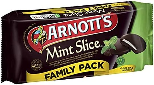 Arnott's Chocolate Mint Slice Value Pack Biscuits 365 g