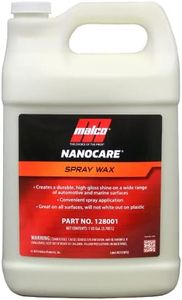 Malco Nano Care Spray Wax - Interior and Exterior Car Wax/Provides Long-Lasting Shine and Protection Both Inside and Outside Vehicle / 1 Gallon (128001)