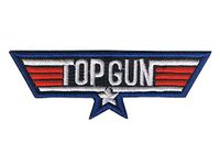 Top Gun Maverick Patch US Military Fighter Weapons Iron On square Badge