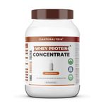 NATURALTEIN Natural Whey Protein Concentrate Unflavoured - 1 kg (Naturally flavored, Non GMO, No Artificial Sweeteners)