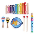 Boxiki Kids Musical Instruments Set | Musical Toys for Toddlers | Toddler Instruments for Ages 3+