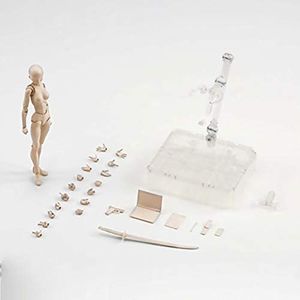 AXITWXIT Action Figures Body Kun DX & Body Chan DX PVC Figure for Drawing for S H Figuarts Action Figures with Box for Artists Model